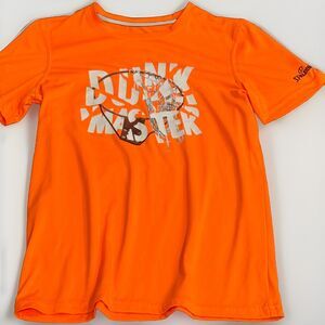 Dunk Master Spaulding Boys Basketball Top Orange Large 14/16